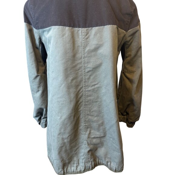 2/$30 Zara XS Two-Tone Olive Green & Black Zip-Up Jacket - Picture 13 of 16